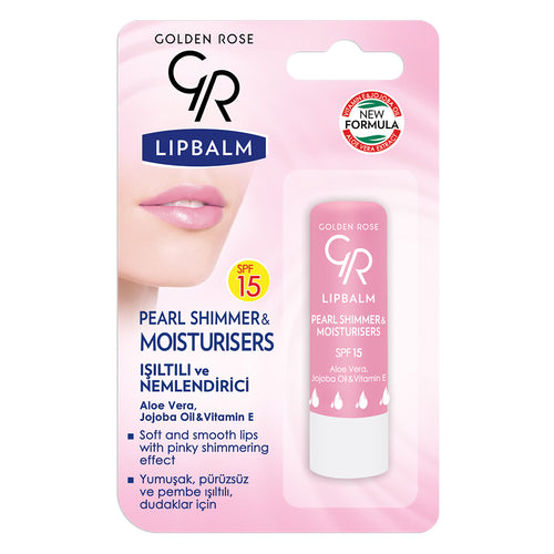 Lip Balm Pearl Shimmer & Moisturizers SPF 15